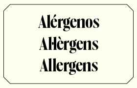 ALÉRGENOS - AL·LÈRGENS - ALLERGENS