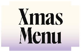 XMAS MENU 38 €